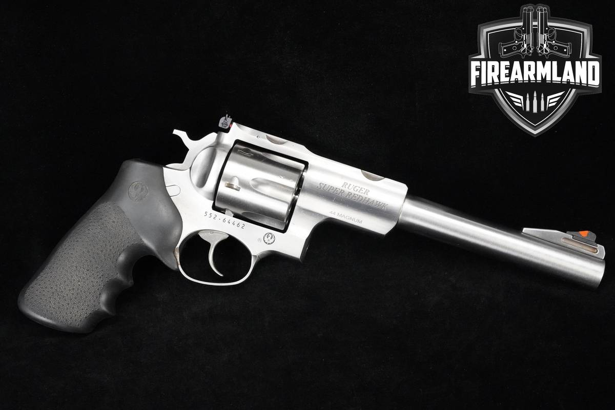HUNTING Ruger Super Redhawk 44-Magnum Stainless Ruger Super-Redhawk OG-CASE