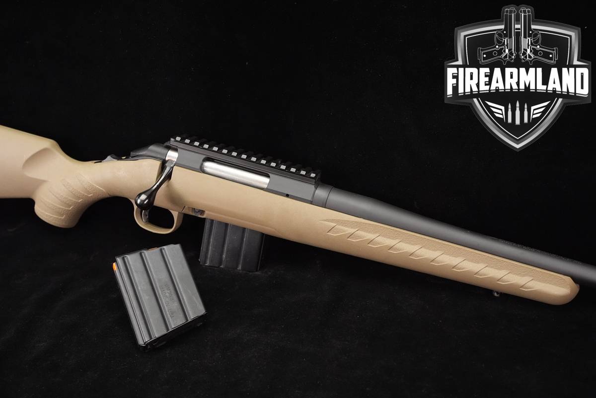 Ruger AMERICAN RIFLE Ranch 350 Legend 16.38" Black & FDE THREADED +2 MAGS
