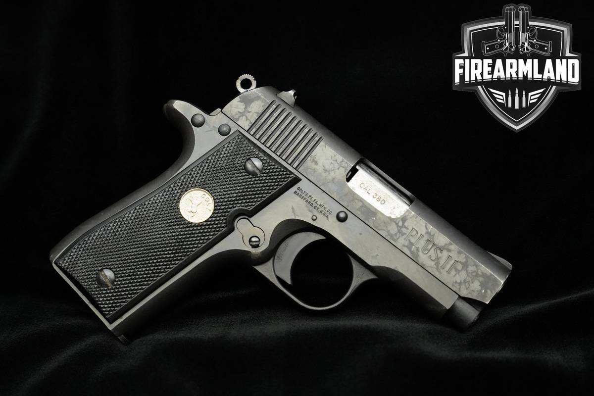 Colt MK IV/Series 80 Mustang Plus II 380 ACP 2.75" Blued Colt Vintage