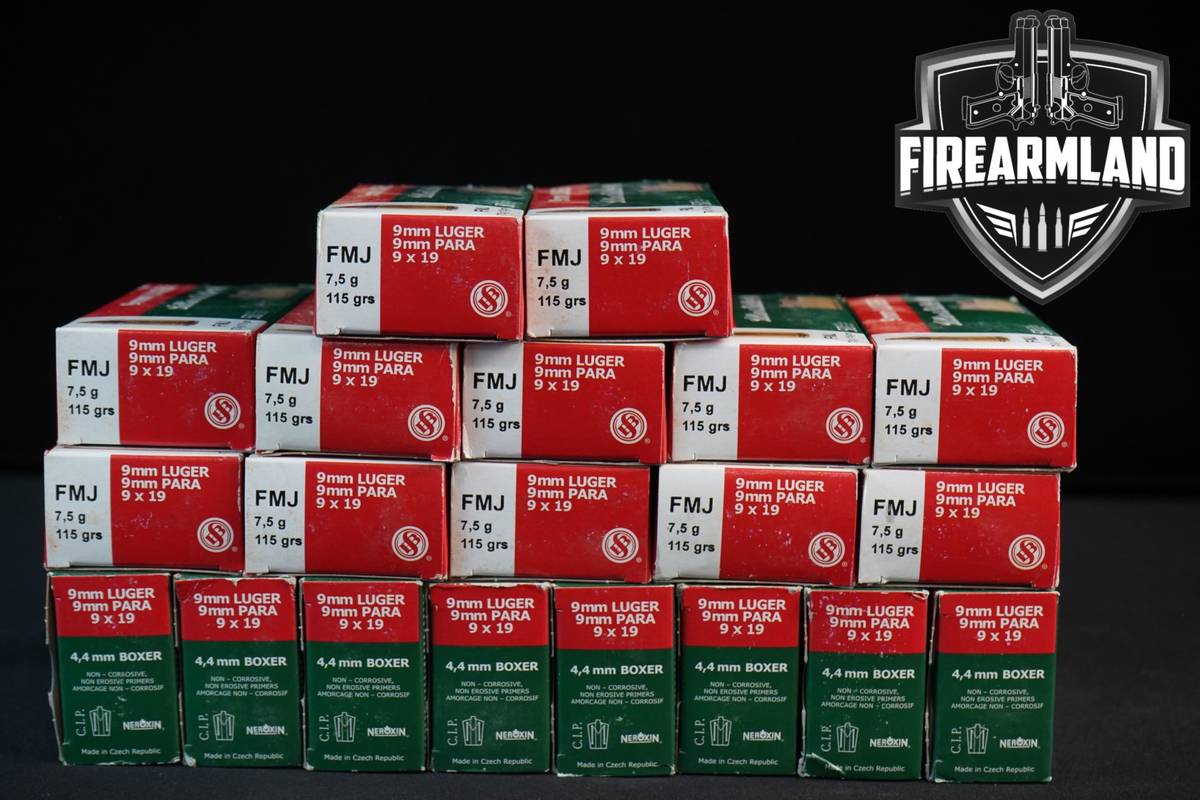 1000 RDS! 9mm Ammo 9-mm Ammunition