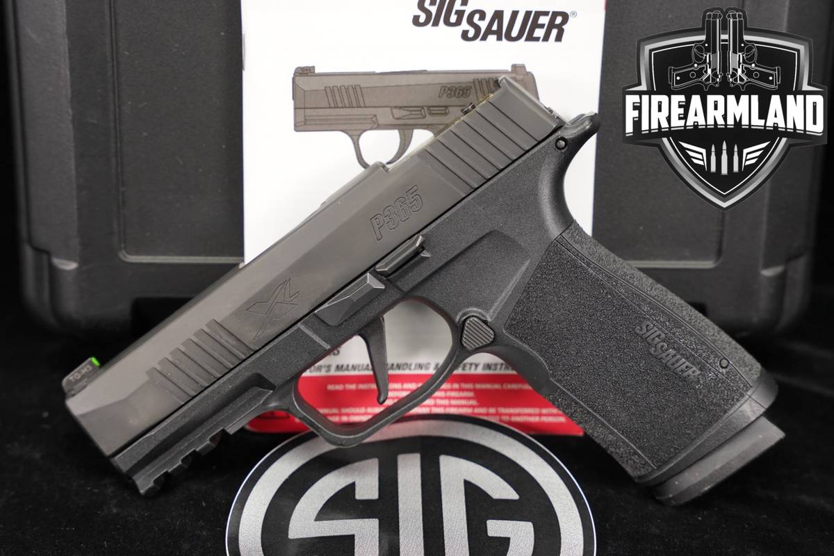 Sig Sauer P365 XL 9mm 3.7" P 365 P365XL XMACRO Grip +ORIG CASE