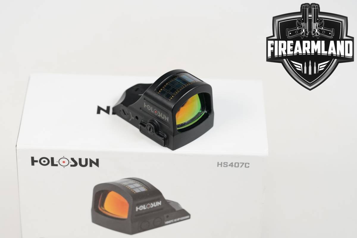 Holosun HS407C X2 2 MOA Red Dot Sight HS 407C +ORIG BOX