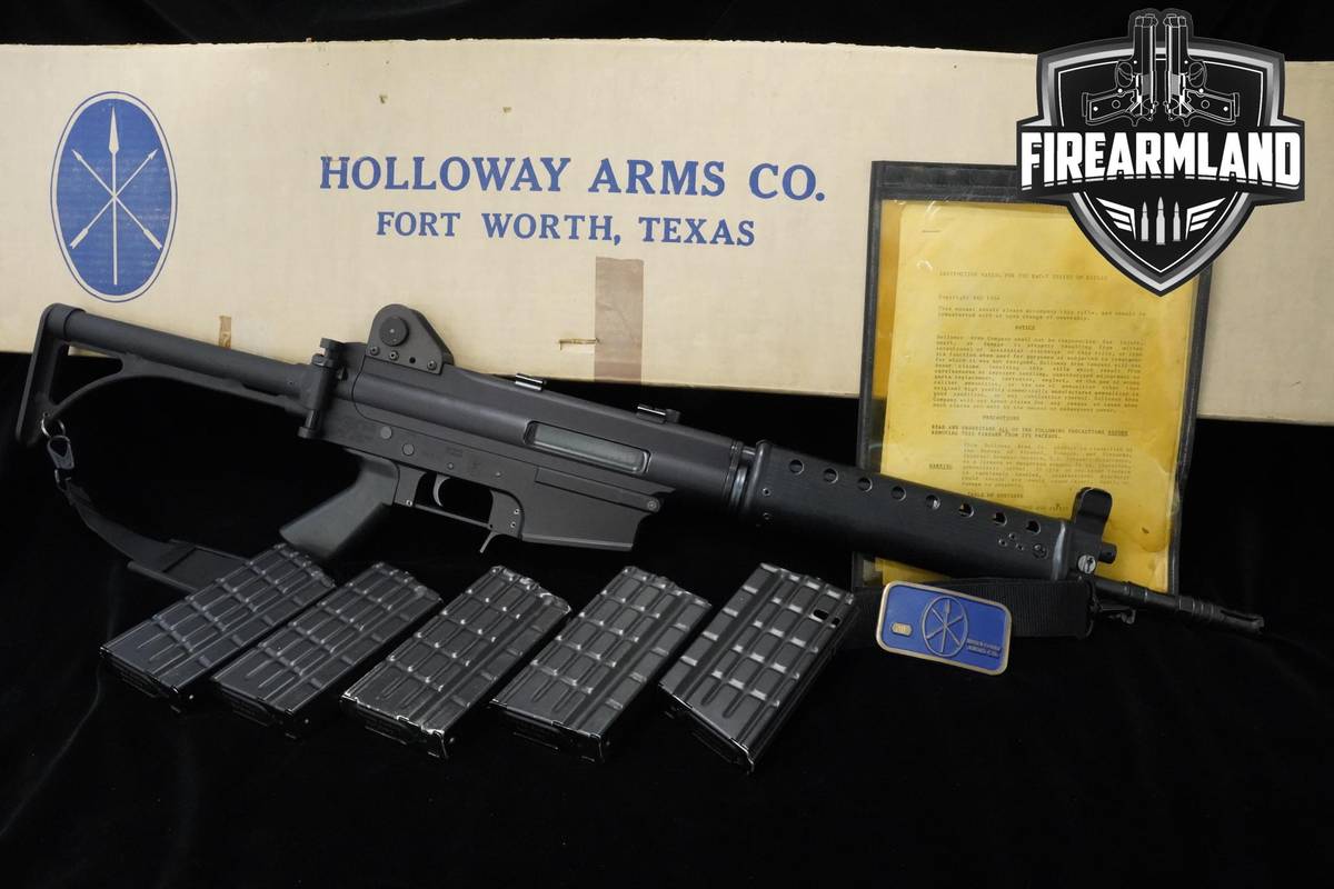 RARE 1-OF-300! 1984 Holloway Arms HAC Model 7C 7.62 NATO 16" Blued 7C HAC-7