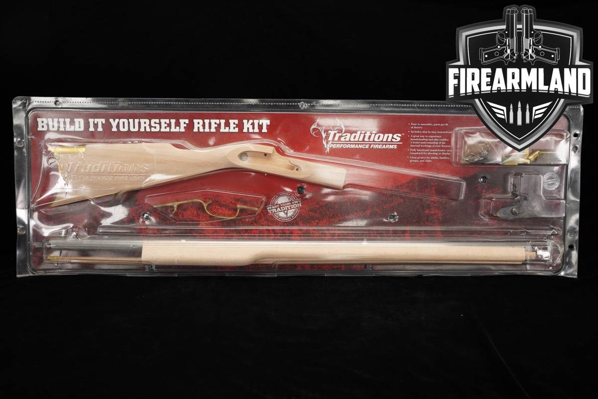 Traditions Kentucky Long Rifle Build It Yourself Kit .50 BPM (Black Powder)