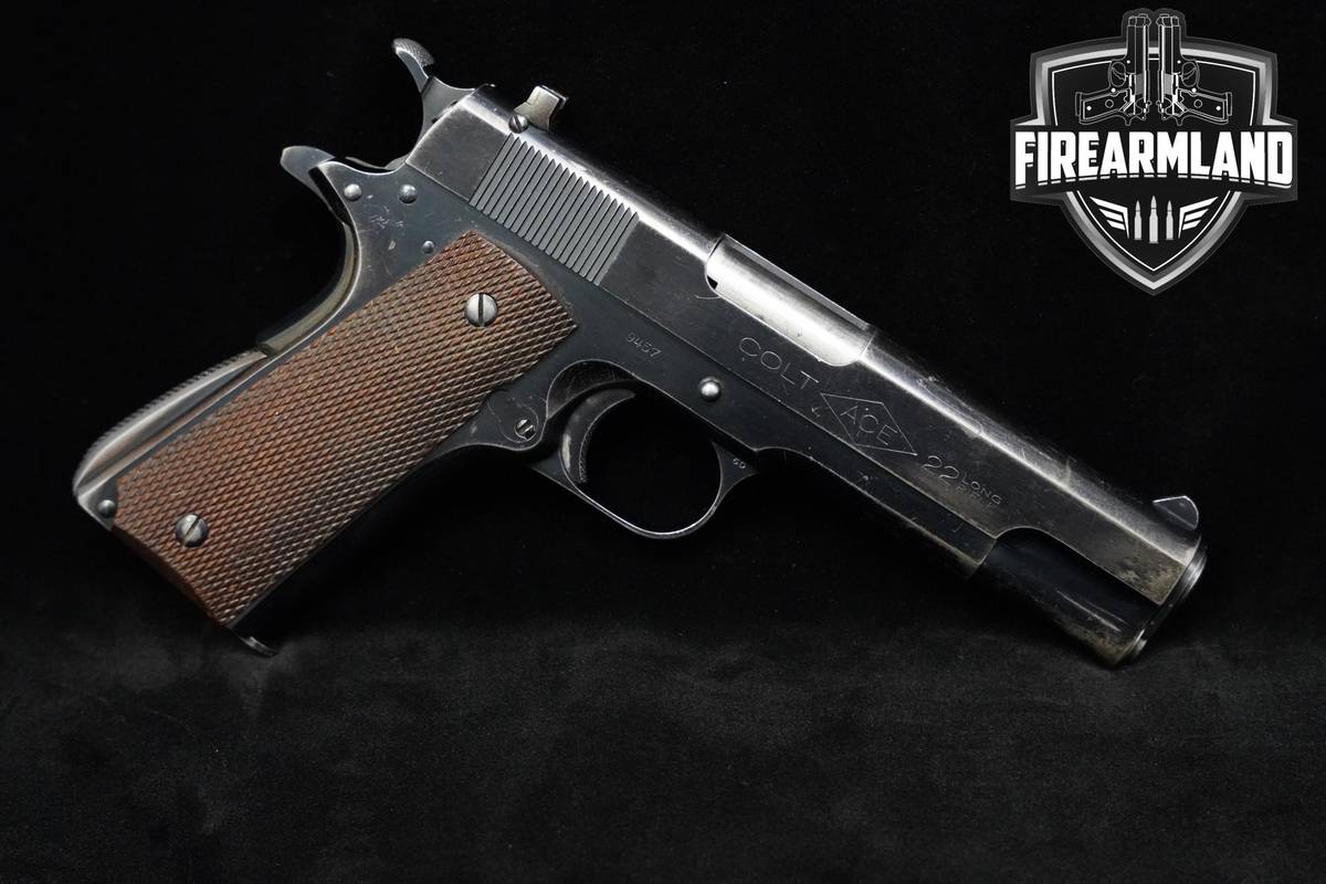 RARE 1938 Colt ACE Model 22 22LR 1911 Blued Colt-ACE 1911 1911A1 M1911