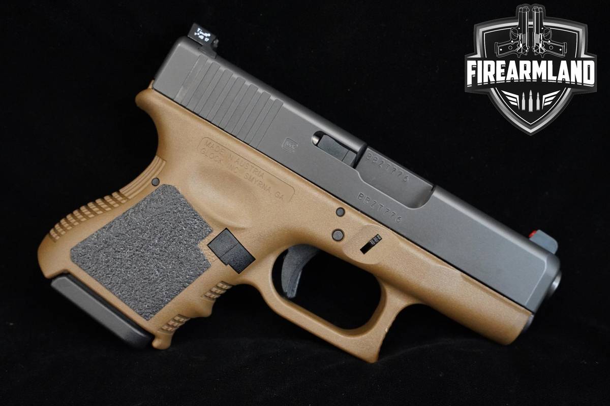Glock 26 Gen3 Dark Earth 9mm 3.4" Glock-26 G26 G-26 Gen-3 2MAGS & ORIG CASE