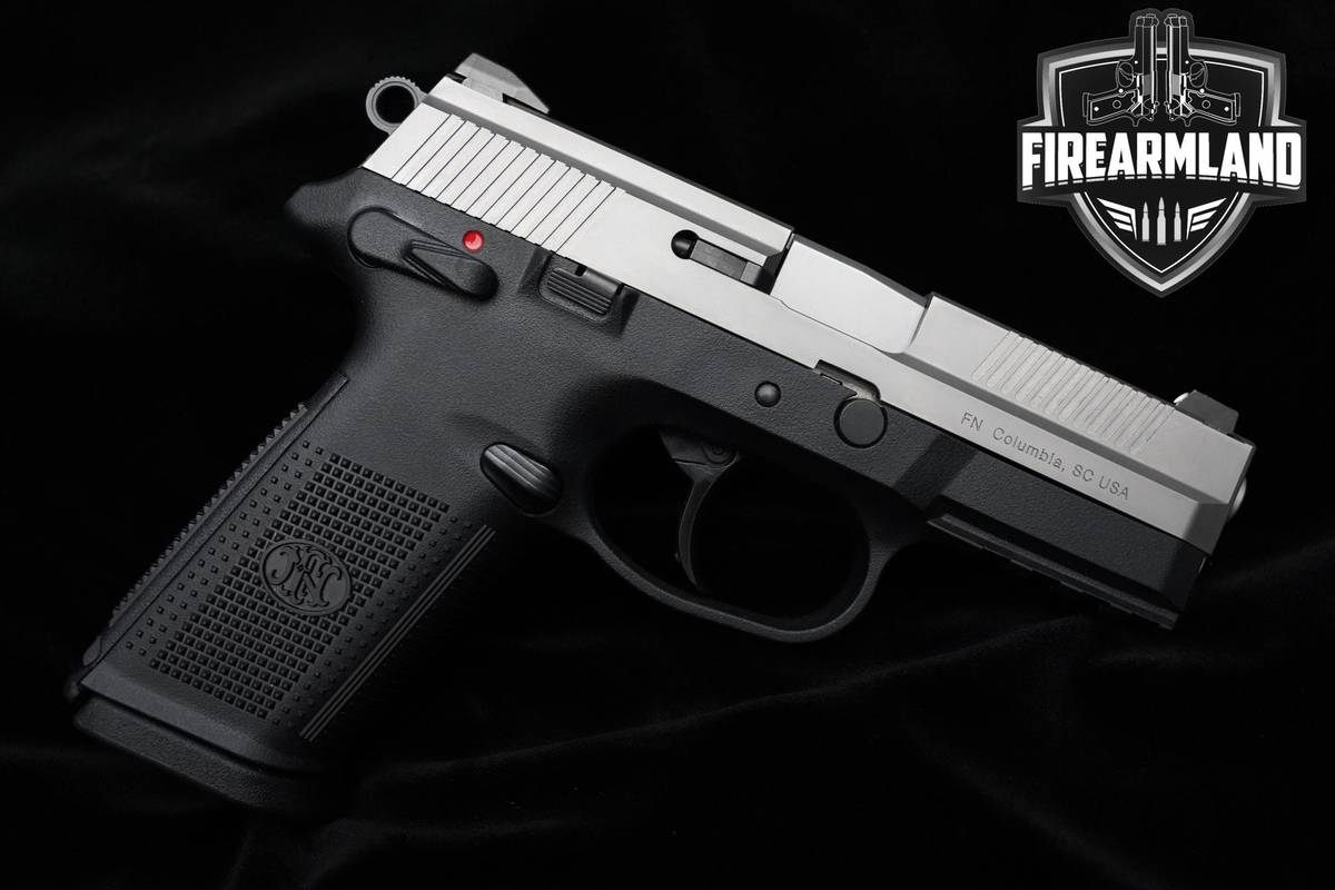 FN Herstal (FNH) FNX-9 9mm 4" Matte BI-TONE Stainless Matte Pistol DA/SA