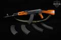 Norinco MAK-90 Sporter, KSI Pomona CA import marked 7.62x39 Blued & Hardwood in Good Condition Image 2