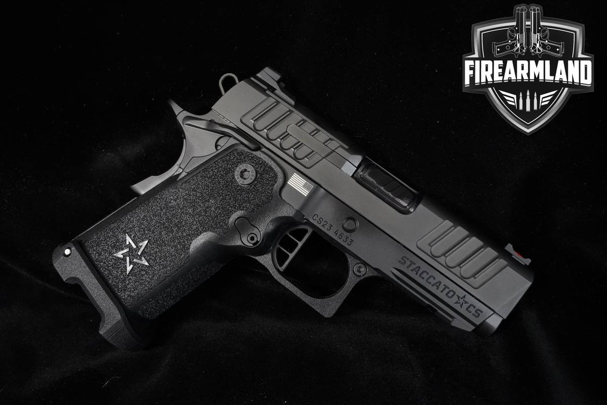LIKE-NEW Staccato (STI) CS 9mm 3.5" Black DLC Staccato CS 2011 +3 MAGS