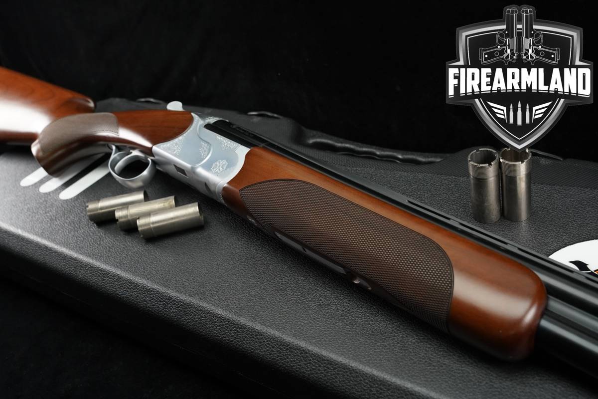 CZ Redhead Premier Field O/U 12-Gauge 28" Two-Tone Black Chrome & Walnut 3"