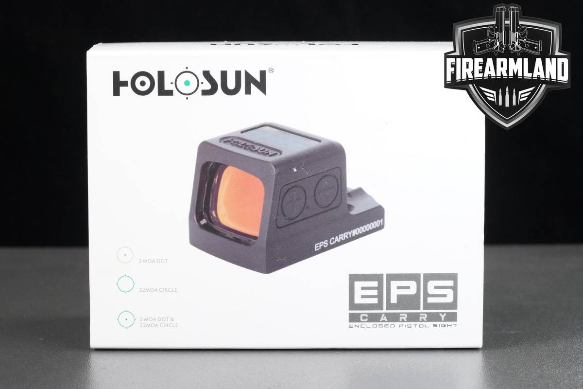 OPTIC Holosun EPS Carry Green Dot 2 MOA Holosun-EPS-Carry-MRS +ORIG BOX
