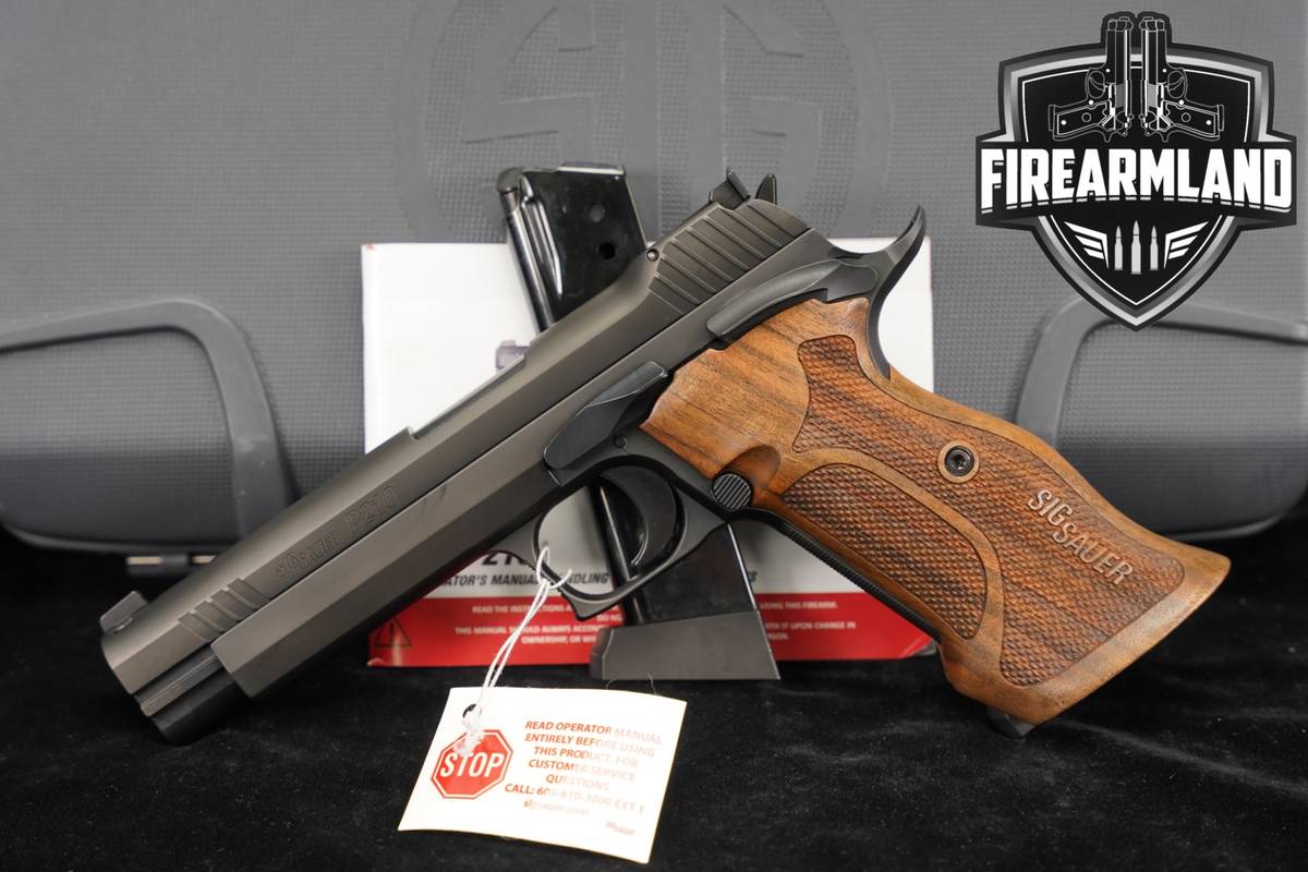 Sig Sauer P210A Target 9mm 4.7 P 210 A P210 +2 MAGS & ORIG CASE