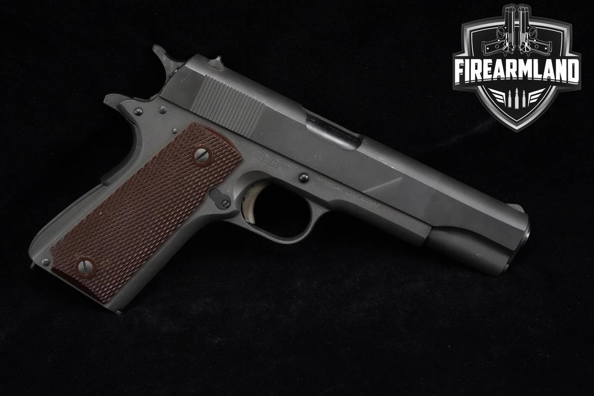 WWII 1944 Colt M1911A1 U.S. Army 45 ACP 1911-A1 5" Parkerized USGI