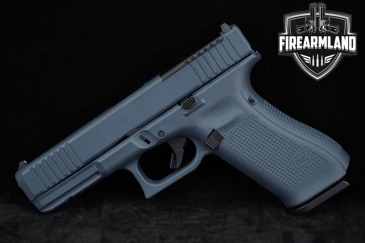 Glock 22 Gen5 MOS 40 S&W Combat Grey Cerakote G22 Gen-5 +3 MAGS & OG CASE