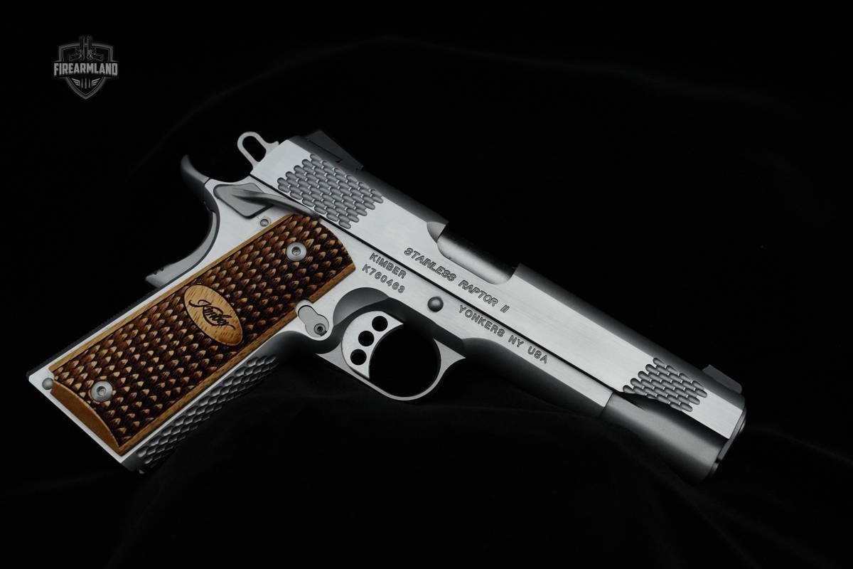 RARE Kimber 1911 Stainless Raptor II 45acp Kimber 45 acp 1911 Raptor Pistol
