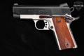 Springfield Armory 1911-A1 V10 Ultra Compact Lightweight .45 ACP Two-Tone Black & Silver in Very Good Condition Image 3