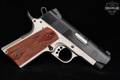 Springfield Armory 1911-A1 V10 Ultra Compact Lightweight .45 ACP Two-Tone Black & Silver in Very Good Condition Image 4