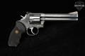 Smith & Wesson (S&W) Model 686-1 M-modified .357 Mag. Stainless in Good Condition Image 4