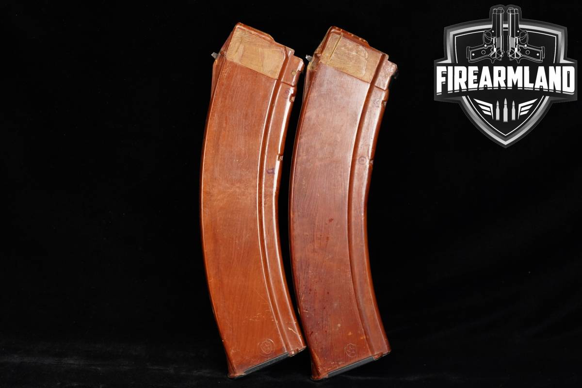 Molot 2x TWO 45-Round Bakelite AK74 Magazines 5.45x39mm AK-74 Mags