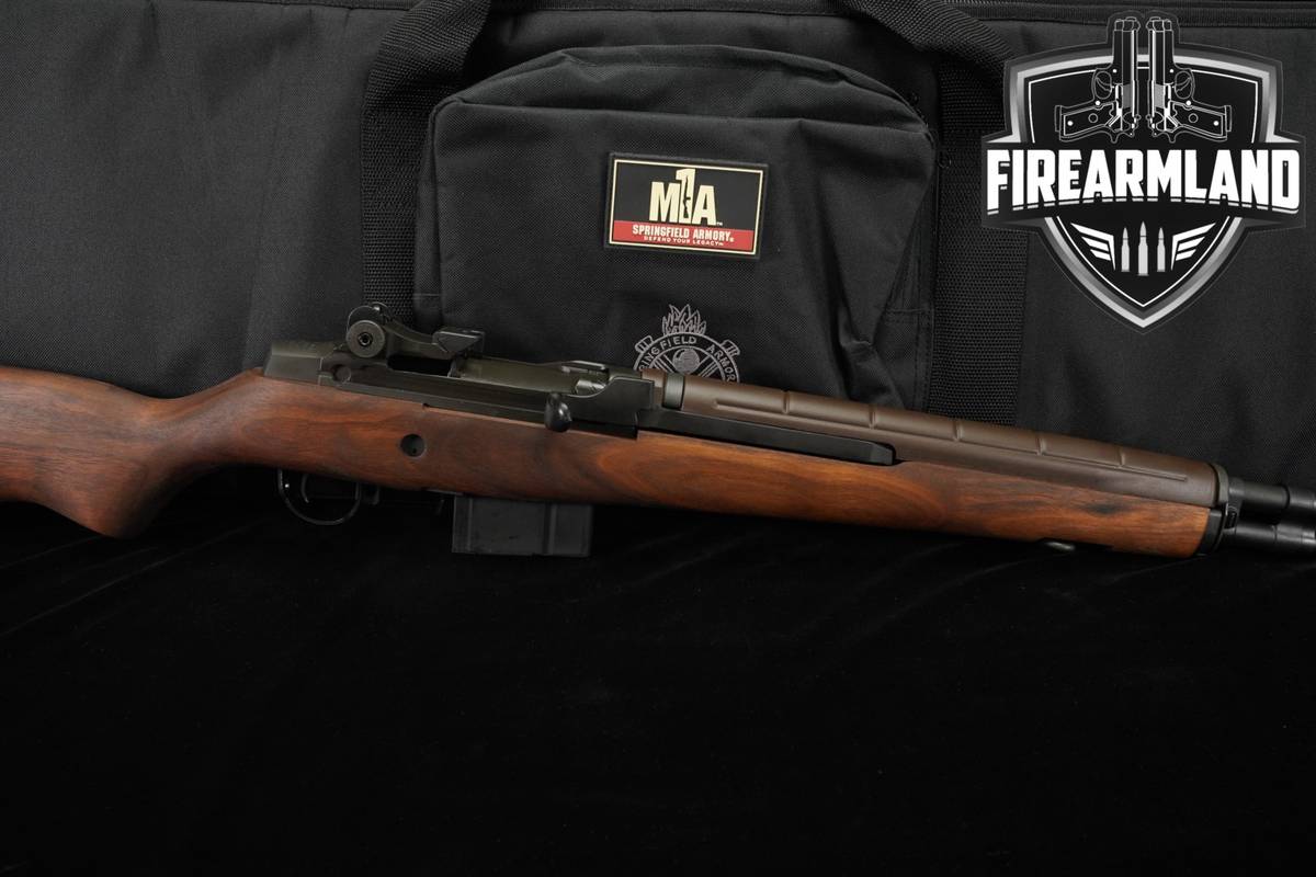 Springfield Armory M1A Loaded 308 Winchester 22" Walnut M1-A M14 +ORIG CASE