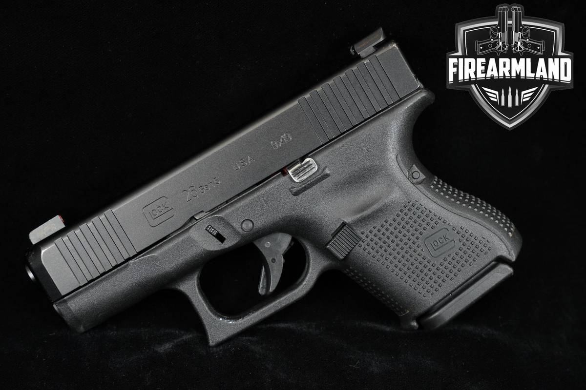 Glock 26 Gen5 9mm 3.43" G26 Gen-5