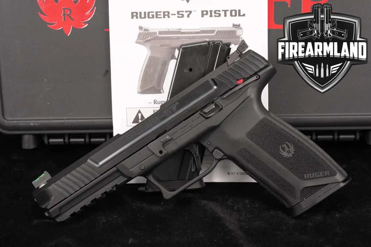 Ruger-57 5.7x28 4.94" 5.7 Five-seveN +2 MAGS, ORIG CASE