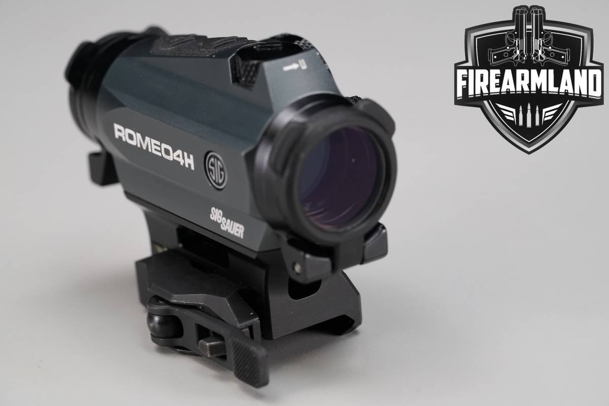 Sig Sauer Romeo 4H 2 MOA Red Dot Ballistic Circle Reticle