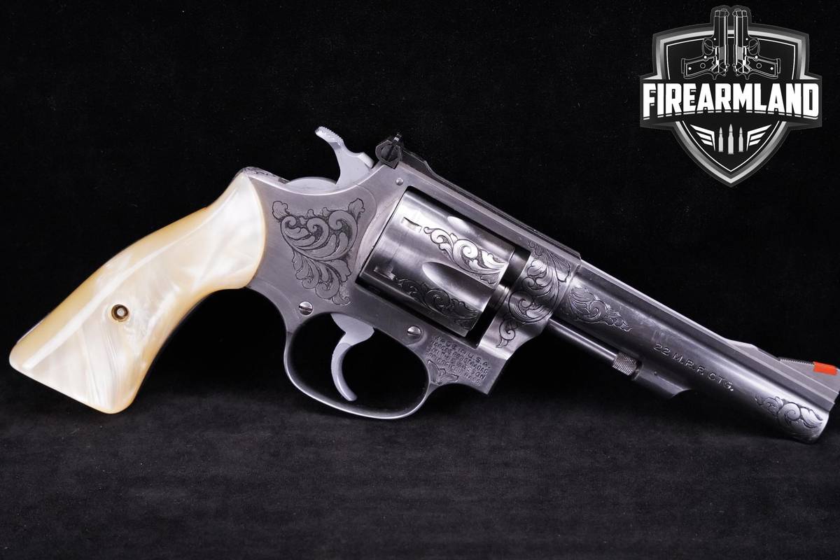 1985 Smith & Wesson S&W Model 651 Kit Gun 22-WMR 4" Stainless Magnum OG-BOX