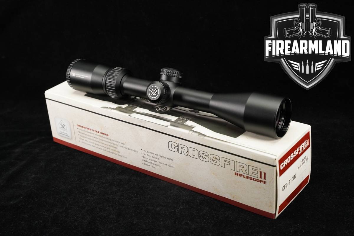 Vortex Optics Crossfire II 3-9x40mm Dead Hold BDC Reticle Scope +ORIG BOX