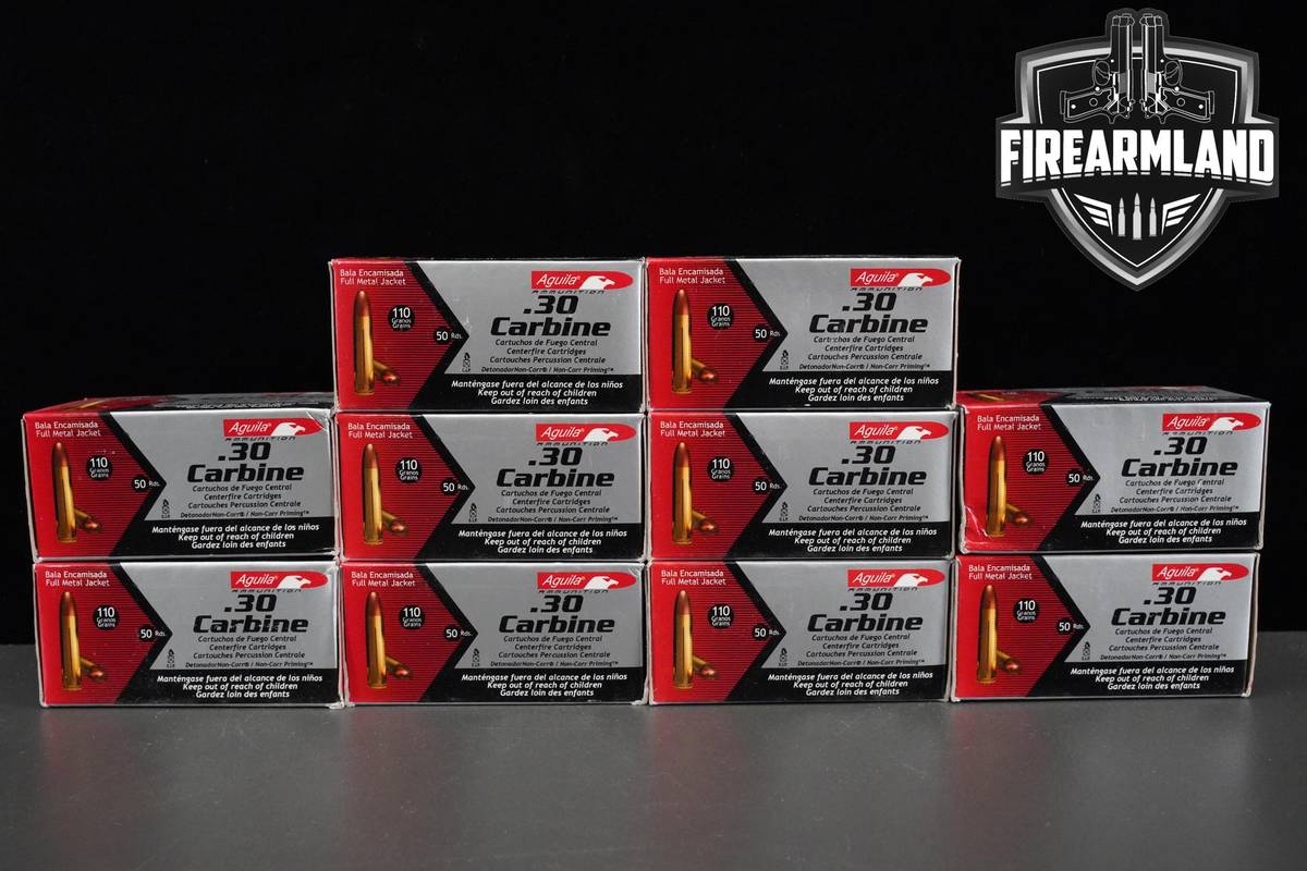 500 RDS! 30 Carbine Ammo