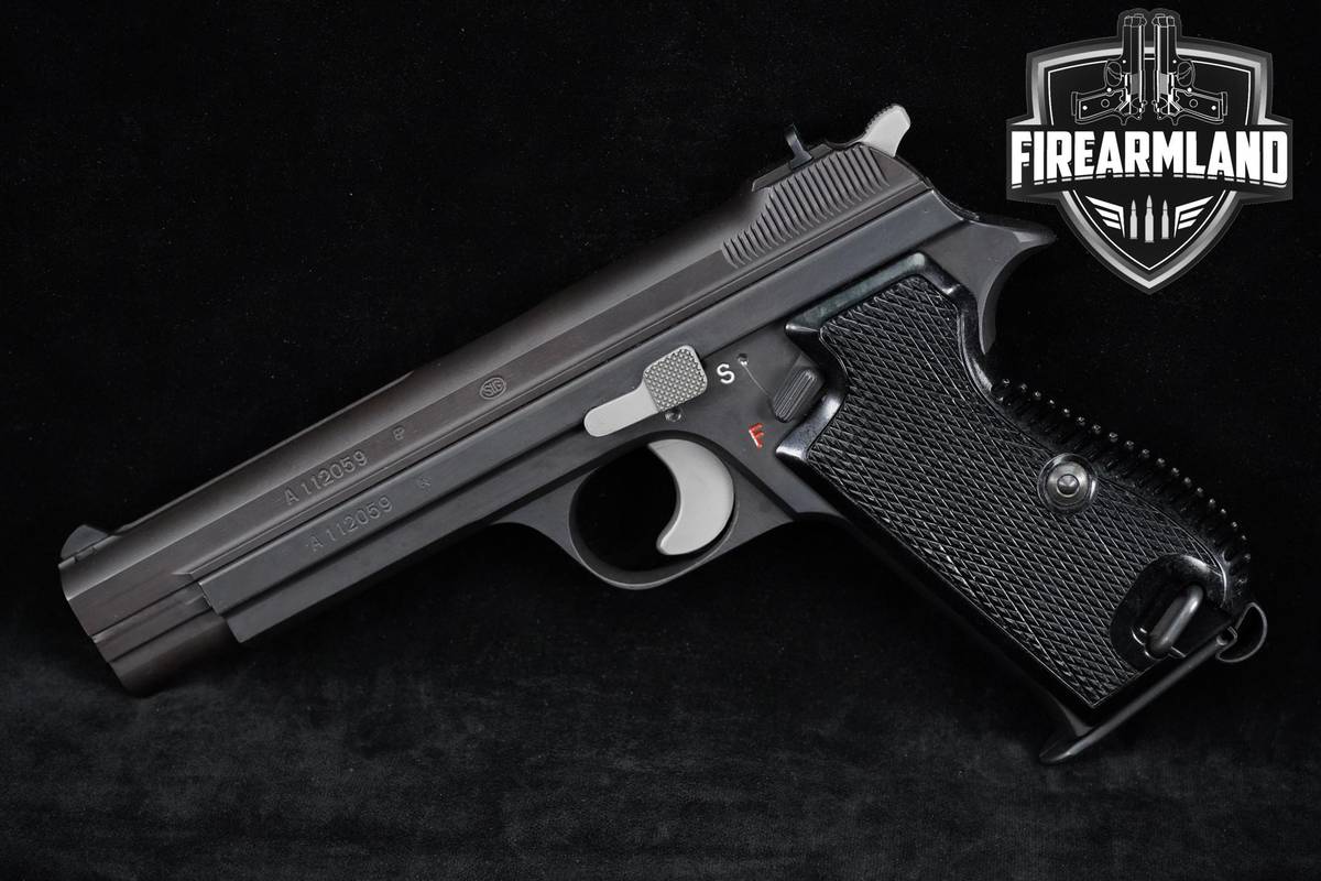 SWISS ARMS! Sig P210 24th-Contract A-Series 9mm 4.7" +2 MAGS & HOLSTER