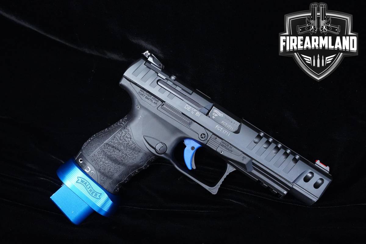 Walther PPQ Q5 Match 9mm 5" Walther +5 MAGS, ORIG CASE & HOLSTER