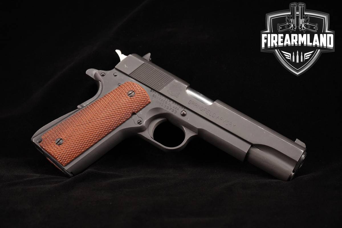Springfield Armory M1911-A1 Mil-Spec 45 ACP 1911A1 5" Parkerized SA +2 MAGS