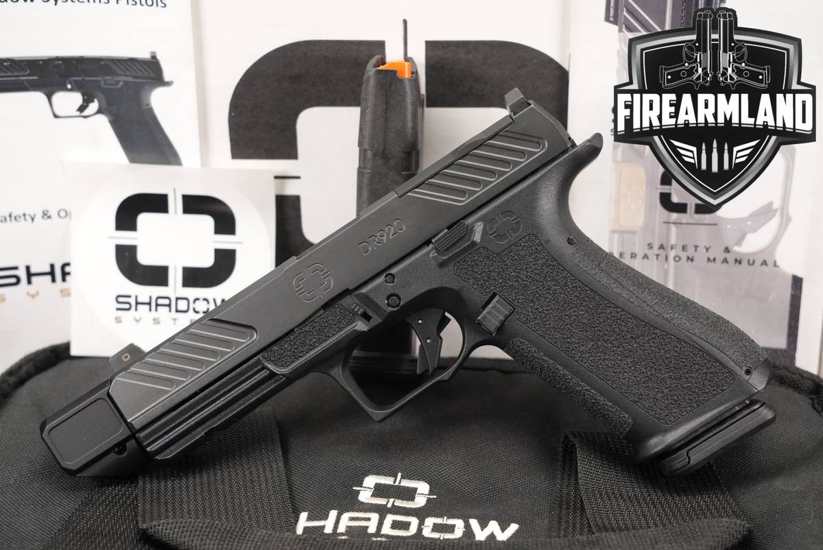 Shadow Systems DR920 Combat Optics-Ready 9mm 5.3" DR-920 THREADED +2 MAGS