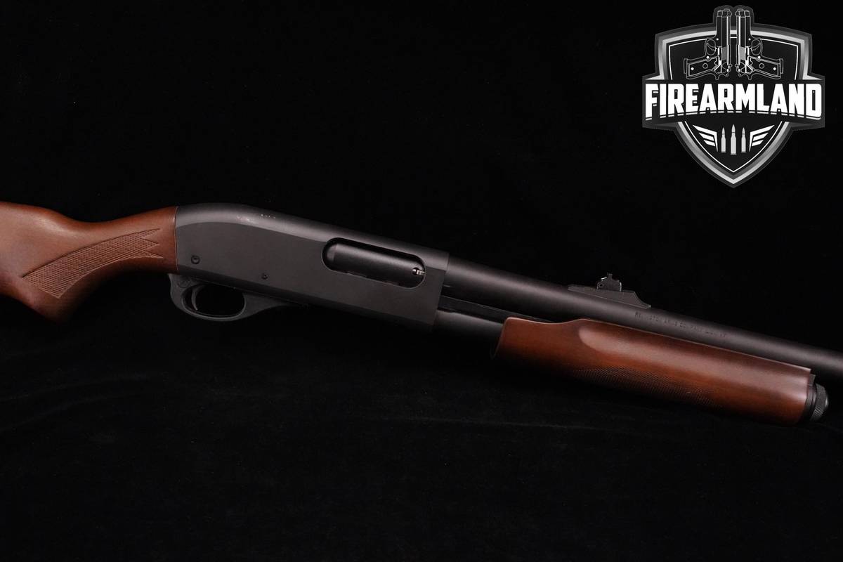 RIFLED & SMOOTH Remington Model 870 Combo 12-Gauge 20 & 25.5 Black & Walnut