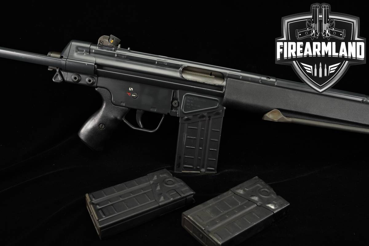 PRE-BAN 1981 Heckler & Koch HK91 A3 308 Winchester H&K 91 GERMAN +3 MAGS