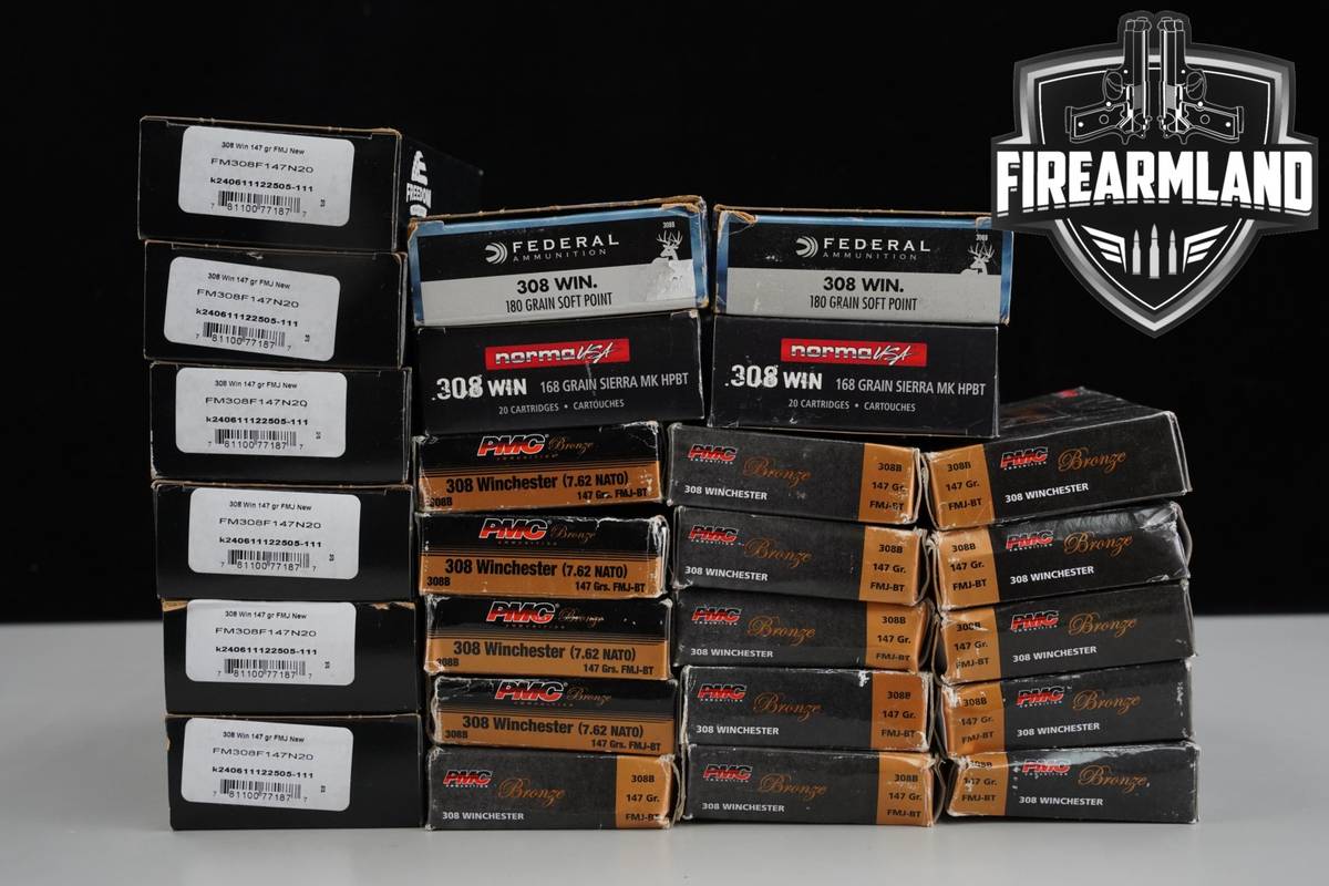 500 RDS! 308 Winchester Ammo 308Win