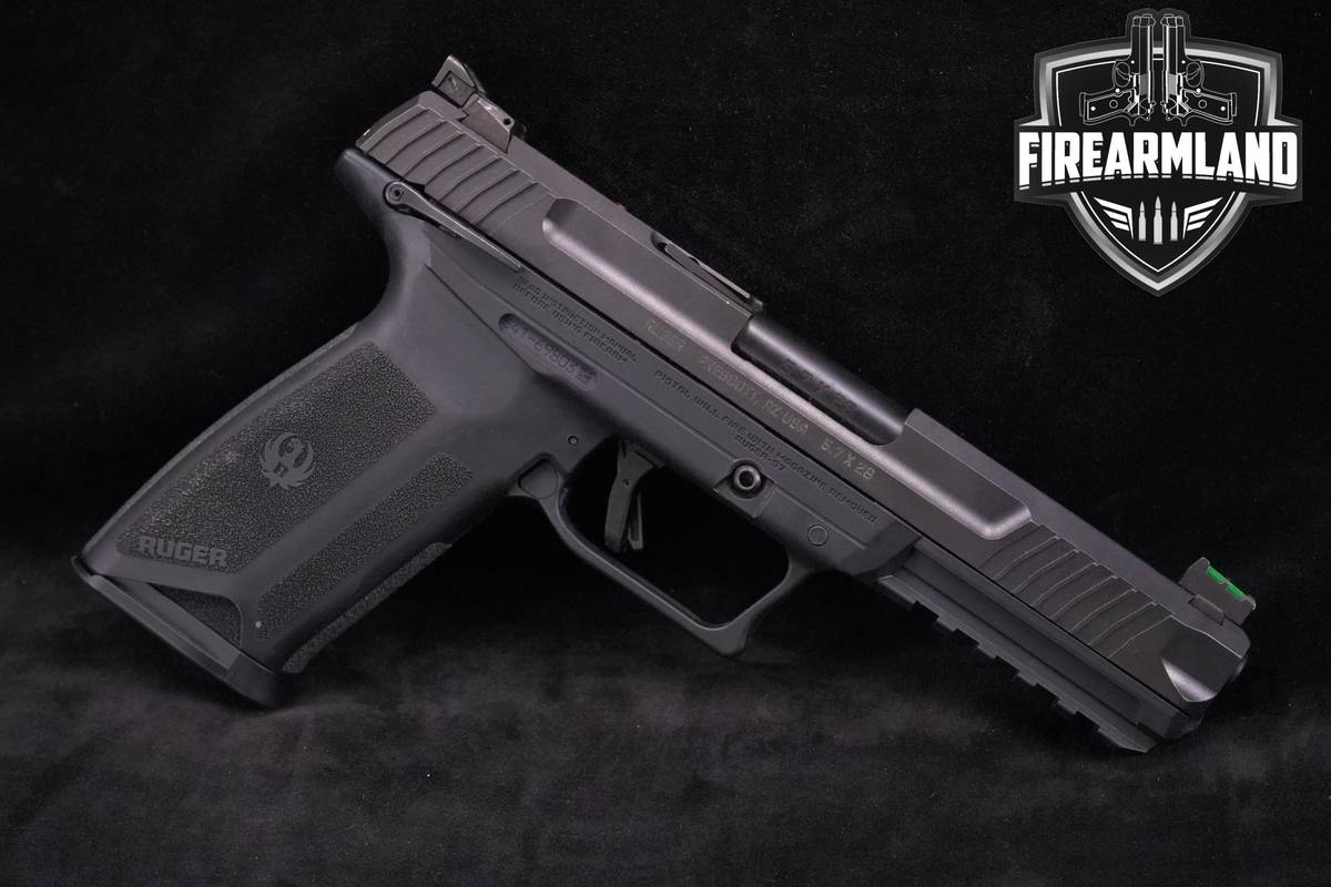 Ruger 57 Standard 5.7x28 5.7 4.94" Blued +2 MAGS & ORIG CASE