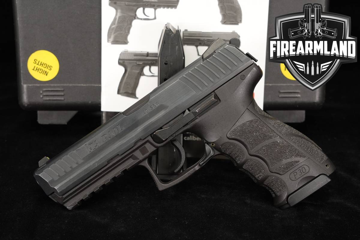 Heckler & Koch P30L V3 9mm H&K P30 L P 30 30L DA/SA +2 MAGS & ORIG CASE