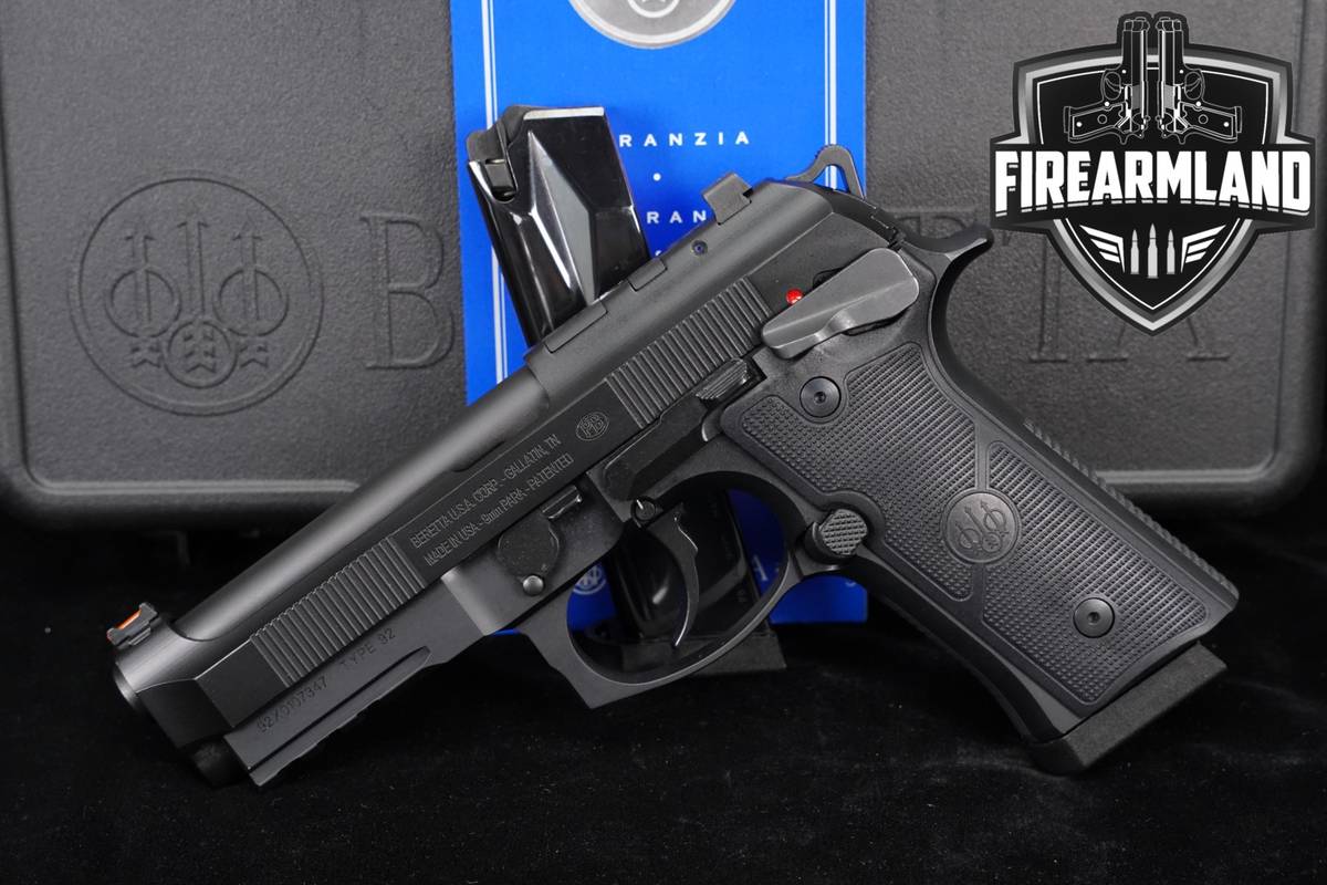 Beretta 92GTS Centurion 9mm Optics-Ready 4.25" +2 MAGS & ORIG CASE