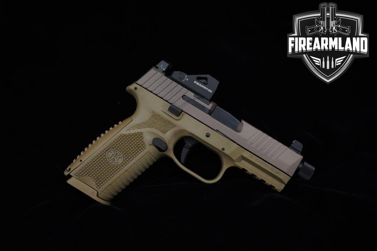 FN Model 509 Tactical 9mm FDE FN 509T +3 MAGS & ORIG CASE