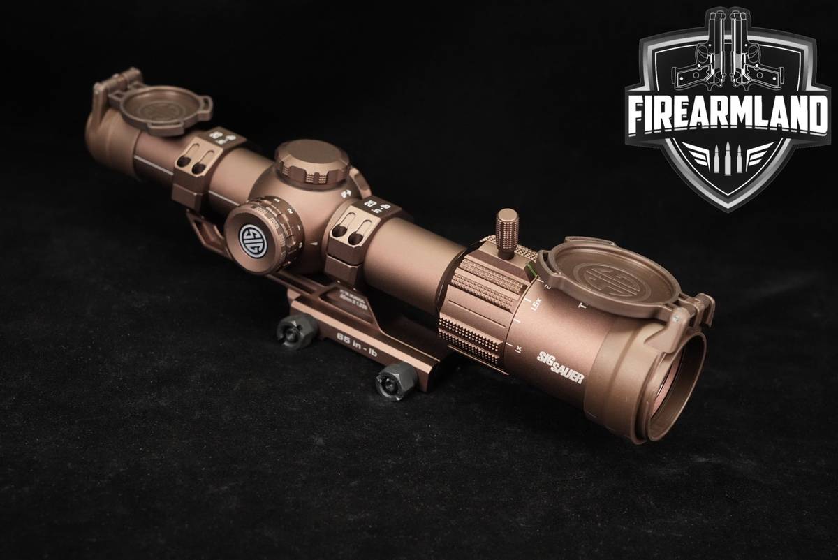 Sig Sauer Tango-MSR 1-6X24 Red Illumination SFP MOA Scope