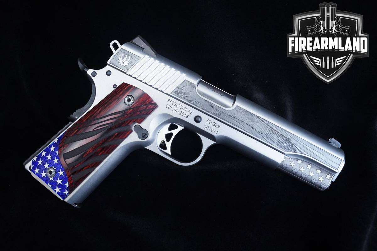 Ruger SR1911 American Patriot 45 ACP 1911 5" Ruger 1911 ORIG CASE SR-1911
