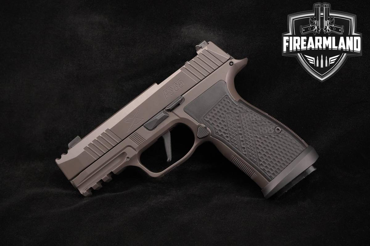Sig Sauer P365 AXG Legion 9mm 3.1" P-365 +4 MAGS & ORIG CASE