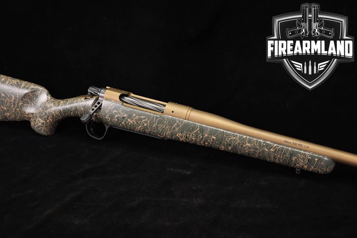 Christensen Arms Mesa 300 PRC 24" Burnt Bronze & Green Web Model 14