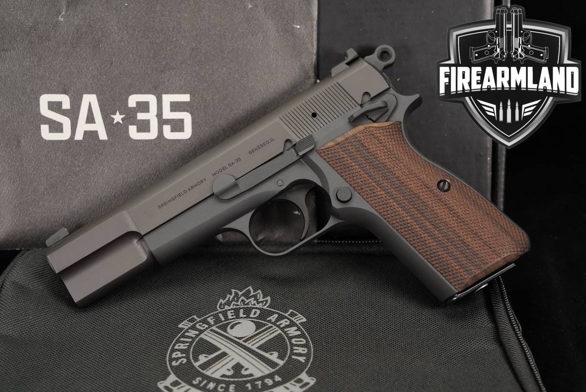 Springfield Armory SA-35 9mm 4.7 Blued SA35 BHP +ORIG CASE