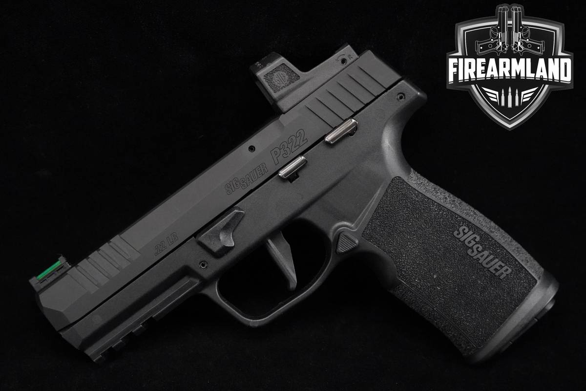 Sig Sauer P322 ROMEOZero ELITE 22LR Sig-Sauer P322 P-322 2 MAGS & ORIG CASE