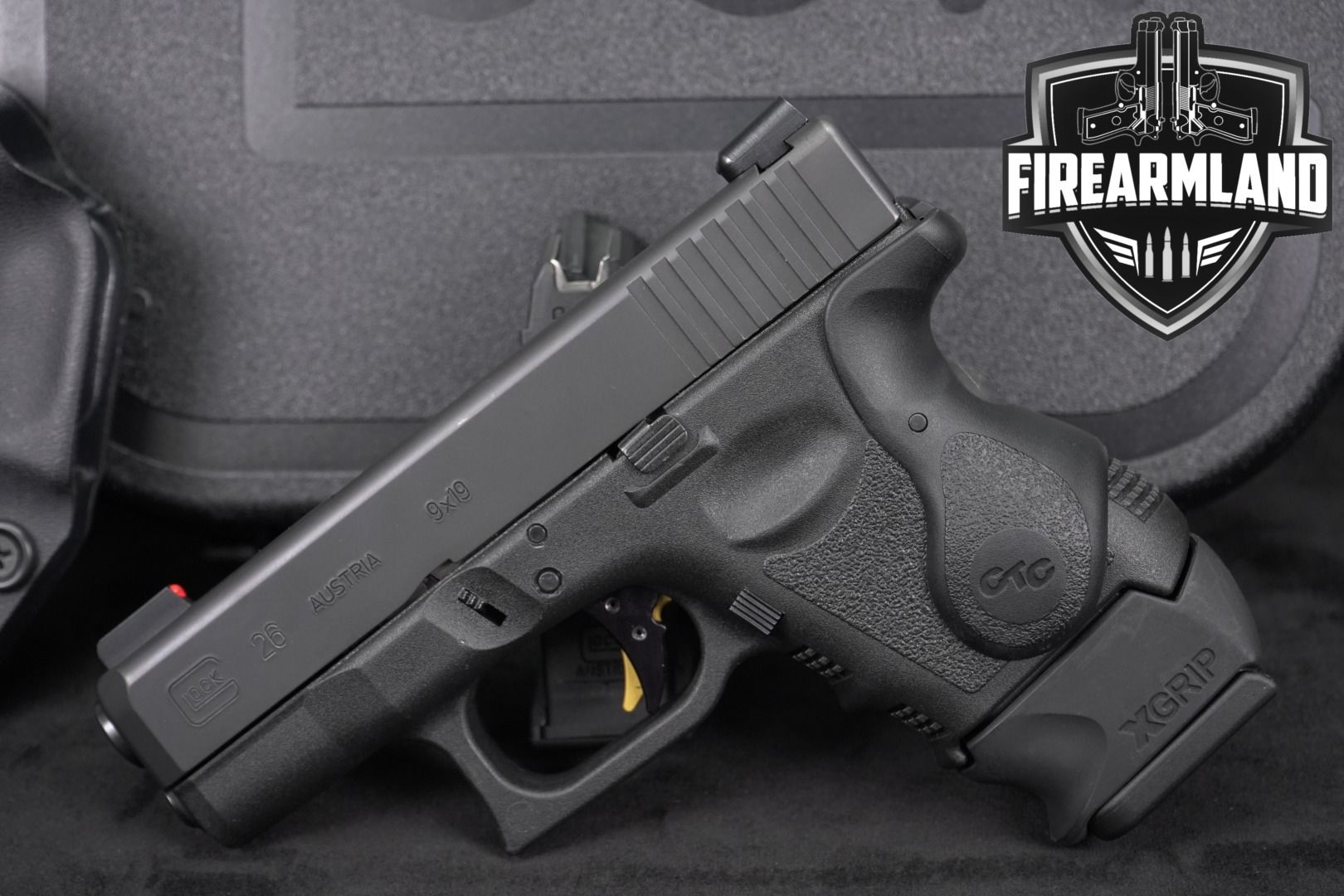 Glock 26 Gen 3 9mm Crimson Trace +2 Magazines Original Case | Sold