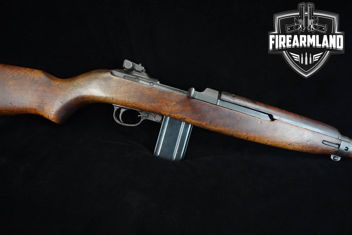 1943 Inland M1 Carbine Italian Lend-Lease 30-Carbine 17.75" FAT Inland WW2