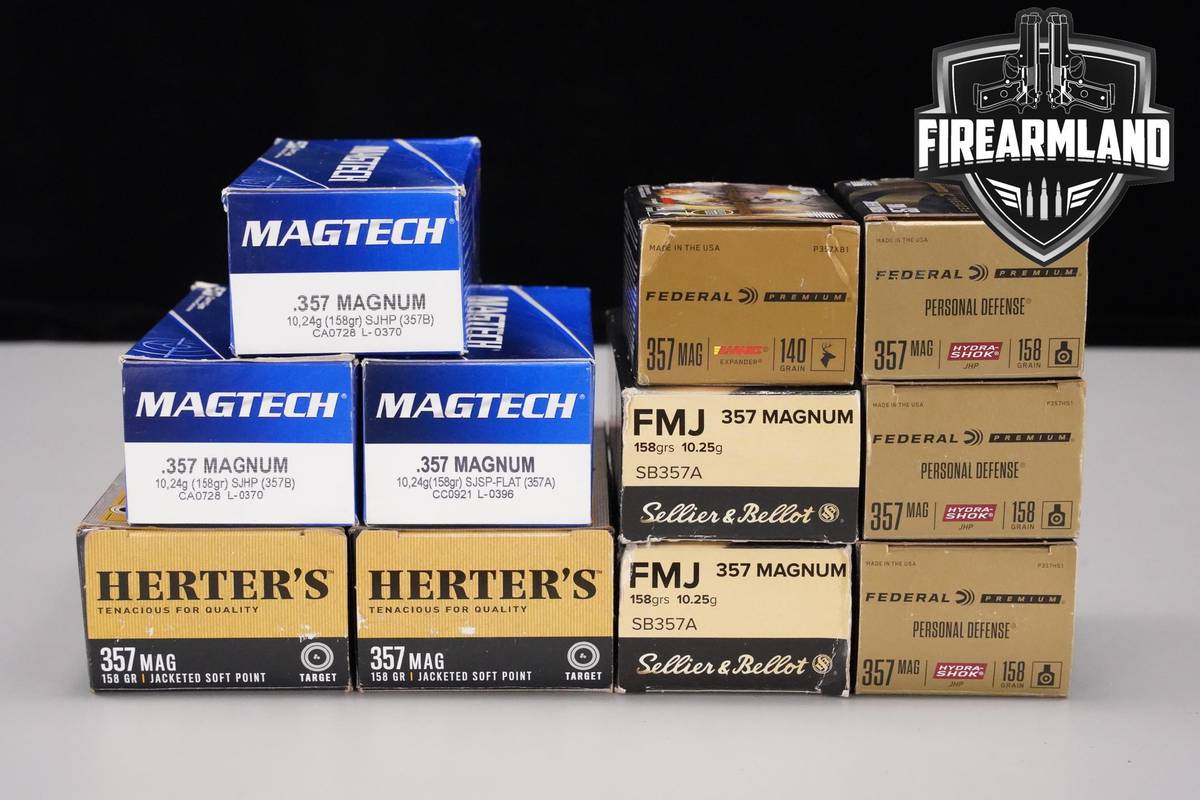 357 Magnum Ammunition 357-Mag Ammo 430 ROUNDS
